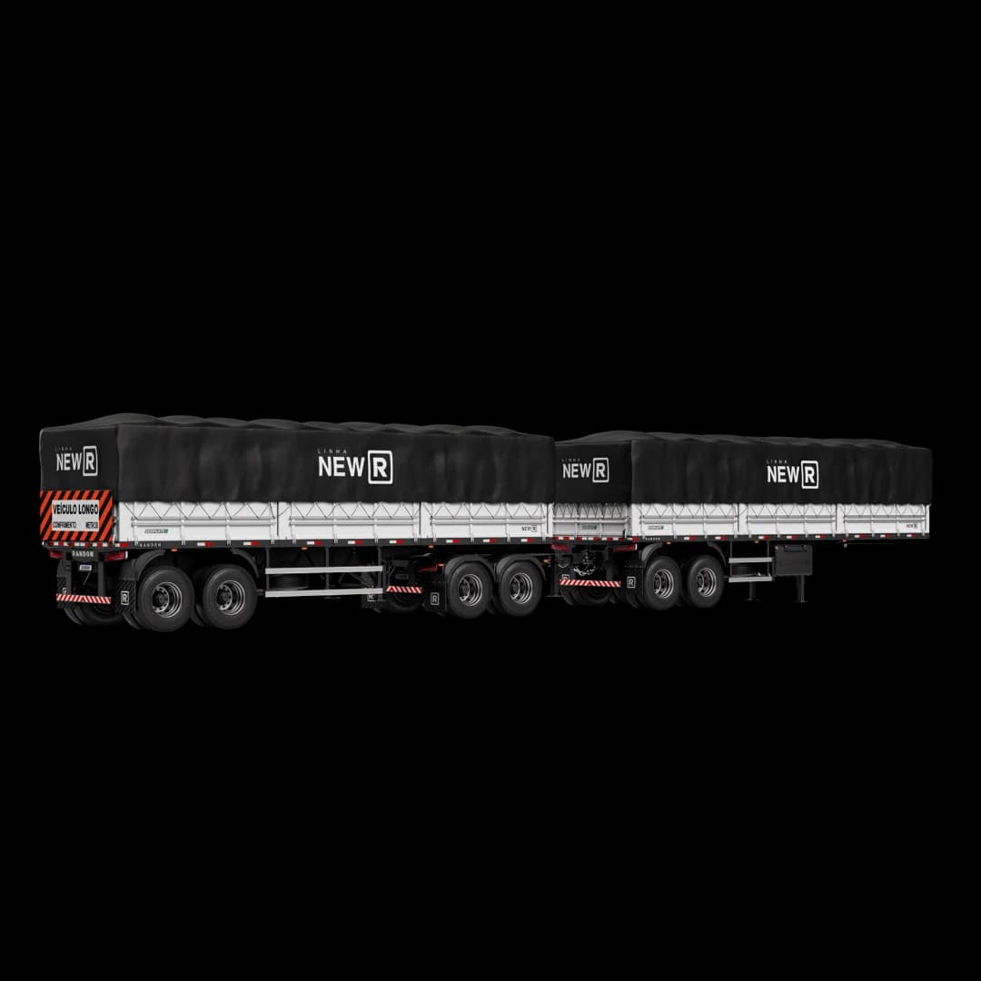 Graneleiro 9 Eixos e 74ton Randon